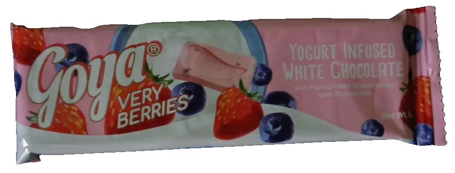 Goya Very Berries Yogurt Infused White Chocolate